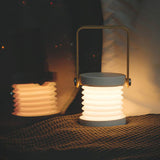 LumoFold Laternenlampe | Faltbare & Tragbare LED-Tischlampe | Nachtlicht & Dekoration | Kreatives Design