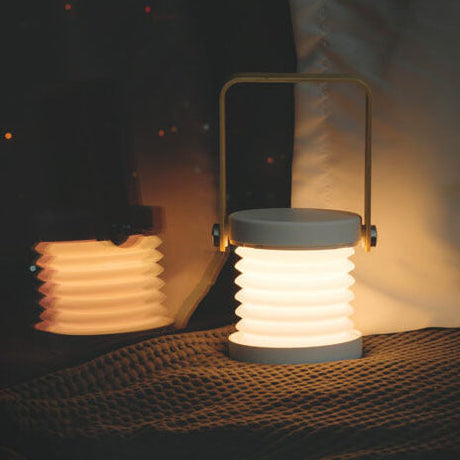 LumoFold Laternenlampe | Faltbare & Tragbare LED-Tischlampe | Nachtlicht & Dekoration | Kreatives Design