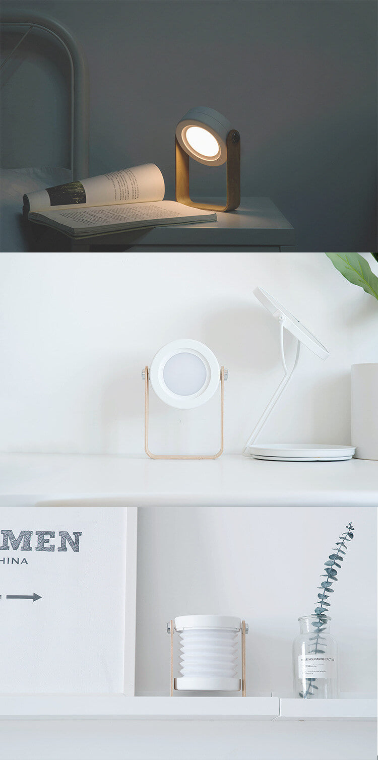 LumoFold Laternenlampe | Faltbare & Tragbare LED-Tischlampe | Nachtlicht & Dekoration | Kreatives Design