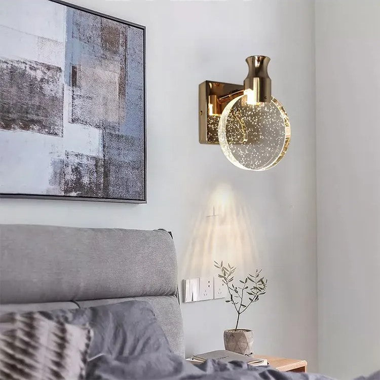 OrbitLux LED Wandlampe | Elegantes Runddesign | Warm- & Kaltweiß | Moderne Beleuchtung für Zuhause
