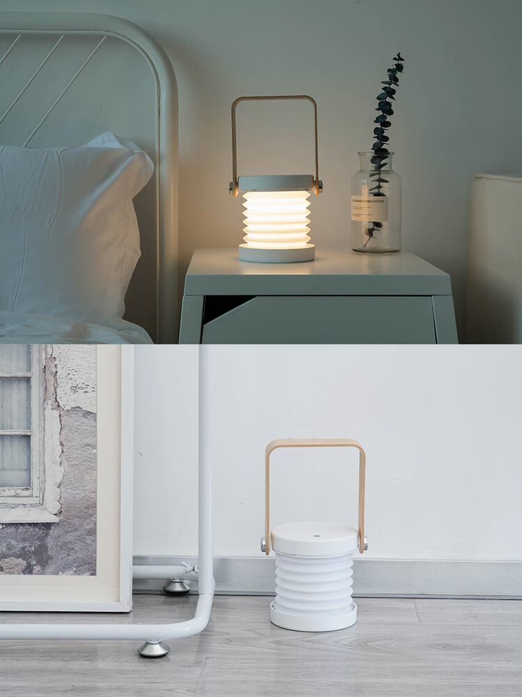 LumoFold Laternenlampe | Faltbare & Tragbare LED-Tischlampe | Nachtlicht & Dekoration | Kreatives Design