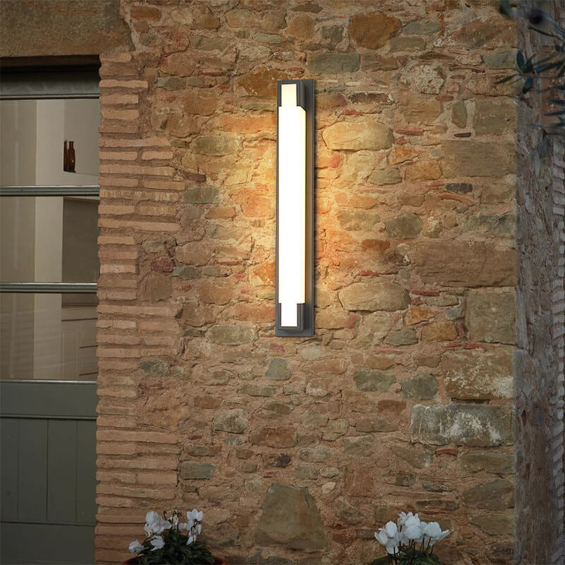 LumeStrip LED Wandleuchte | Langes Minimalistisches Design | Wasserdicht | Außenbeleuchtung | Warmweiß & Kaltweiß
