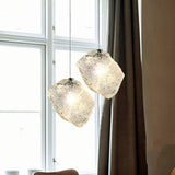 IceLume Nordic Pendelleuchte | Kreatives Eiswürfel-Glasdesign | 1-flammige Hängeleuchte | Moderne Eleganz