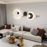 NovaGlide LED Wandlampe | Modernes Runddesign | Minimalistisch & Dekorativ | Metall Wandbeleuchtung