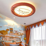 HoopLight Kreative Basketball-LED-Deckenleuchte | Flush Mount | Dimmbares Licht | Perfekt für Kinderzimmer & Sportfans