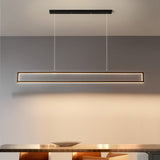 LumiFrame Minimalistischer LED Kronleuchter | Modernes Design | Dimmbare Beleuchtung | Perfekt für Ess- und Wohnbereiche