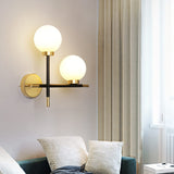 GlowVine Wandlampe im nordischen Design | Minimalistisches Glas-Design | 1 oder 2 Lichter | Elegante Wandleuchte