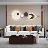 NovaGlide LED Wandlampe | Modernes Runddesign | Minimalistisch & Dekorativ | Metall Wandbeleuchtung