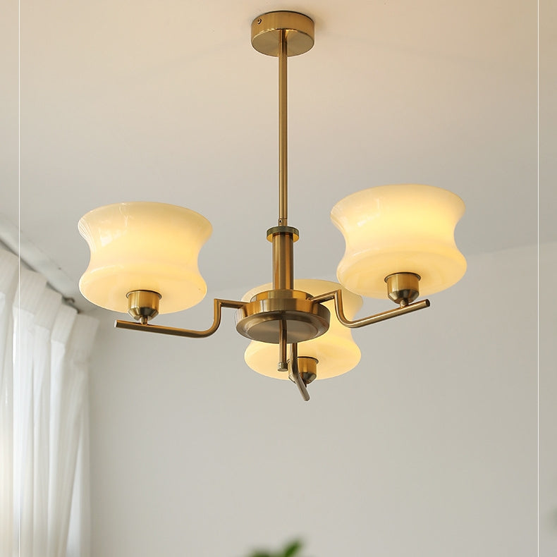GloriaLum Kronleuchter für Esszimmer | Dimmbares LED-Licht | Luxuriöses Design | Modern & Elegant