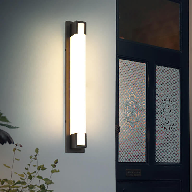 LumeStrip LED Wandleuchte | Langes Minimalistisches Design | Wasserdicht | Außenbeleuchtung | Warmweiß & Kaltweiß