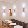 LightVibe Aluminium Wandleuchte Zylinder | 2-flammig | Modernes Design | Innen & Außen