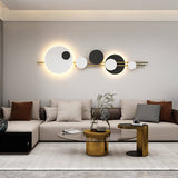 NovaGlide LED Wandlampe | Modernes Runddesign | Minimalistisch & Dekorativ | Metall Wandbeleuchtung