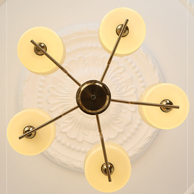 GloriaLum Kronleuchter für Esszimmer | Dimmbares LED-Licht | Luxuriöses Design | Modern & Elegant