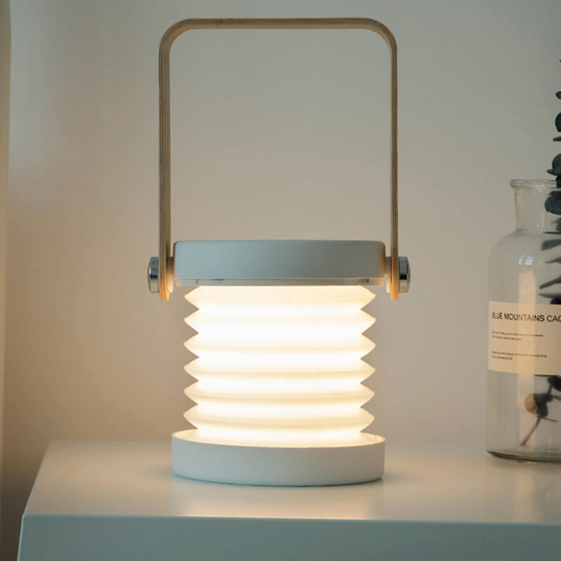 LumoFold Laternenlampe | Faltbare & Tragbare LED-Tischlampe | Nachtlicht & Dekoration | Kreatives Design