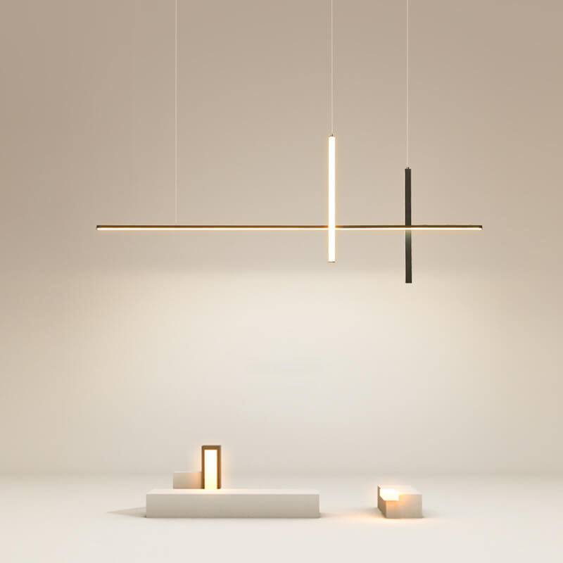 GlowArc LED Pendelleuchte | Minimalistisches Design | Dimmbare LED | Modernes Highlight für Esszimmer & Wohnzimmer