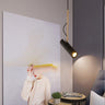 GlintBeam LED Spotlight Hängeleuchte | Minimalistisches Design | Gold | Modern & Funktional | Warmes Licht
