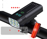 CycleGlow LED Fahrradlicht | Wiederaufladbare Fahrradbeleuchtung | Sicher & Wasserdicht für Tag & Nacht