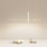 Modern Minimalist Long Line LED Chandelier