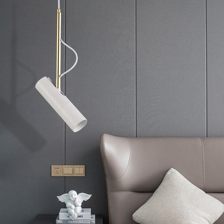 GlintBeam LED Spotlight Hängeleuchte | Minimalistisches Design | Gold | Modern & Funktional | Warmes Licht