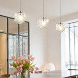 IceLume Nordic Pendelleuchte | Kreatives Eiswürfel-Glasdesign | 1-flammige Hängeleuchte | Moderne Eleganz