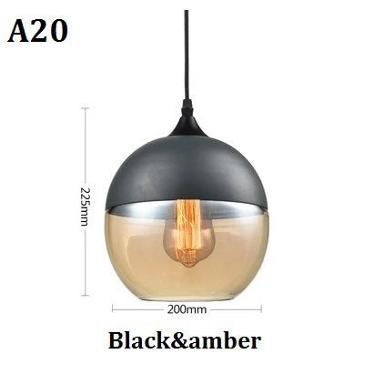 EternaGlow Pendelleuchte aus Glas und Holz | Elegantes Design für Ihr Zuhause