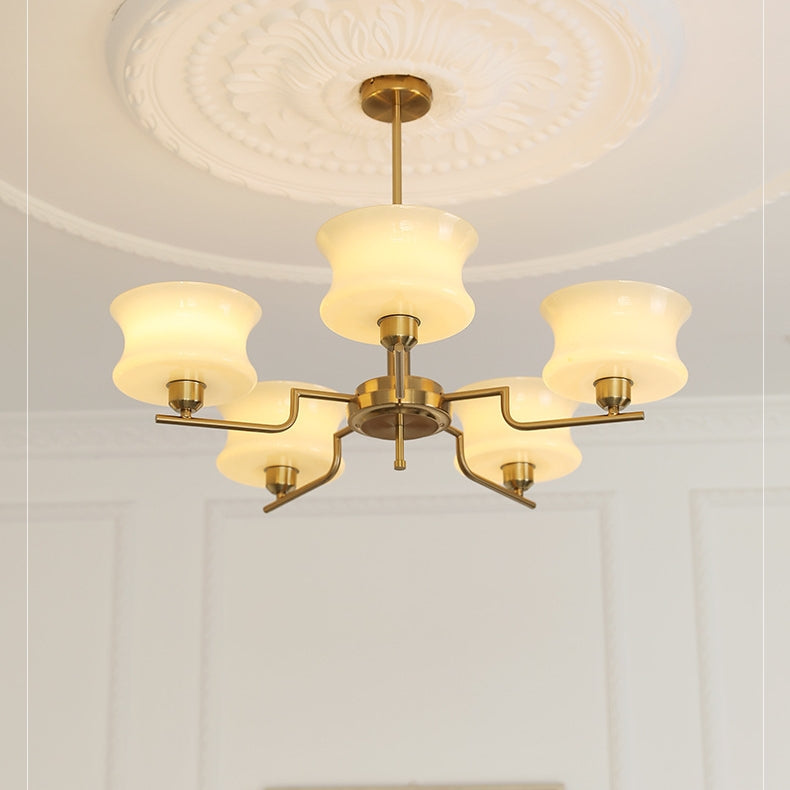 GloriaLum Kronleuchter für Esszimmer | Dimmbares LED-Licht | Luxuriöses Design | Modern & Elegant