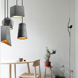 Cemantica Geometrische Pendelleuchte | Industrial Design | Betonoptik | Minimalistische Beleuchtung