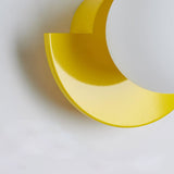SferaLuxe Moderne Wandlampe | Minimalistisches Kugel-Design | Farbiges Glas | LED-Wandleuchte für Wohnräume