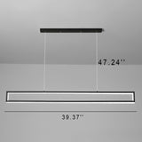 LumiFrame Minimalistischer LED Kronleuchter | Modernes Design | Dimmbare Beleuchtung | Perfekt für Ess- und Wohnbereiche