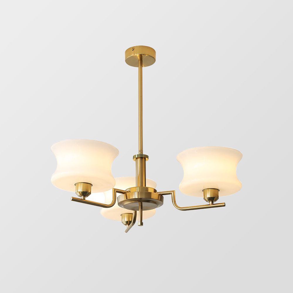 GloriaLum Kronleuchter für Esszimmer | Dimmbares LED-Licht | Luxuriöses Design | Modern & Elegant