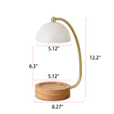 Lumivine Arto LED Tischlampe | Japanisches Design | Dimmbare Wachsoptik | Kreative Beleuchtung