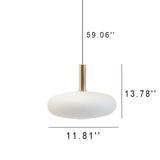 GloForm Nordic LED Pendelleuchte | Milchglas | Warmlicht & Farbwechsel | Minimalistisches Design
