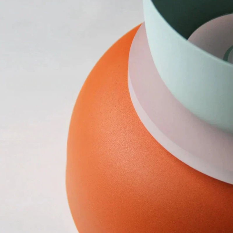 ScandiMacaron Hängeleuchte | Nordic Design Pendelleuchte | Farbakzente für modernes Zuhause