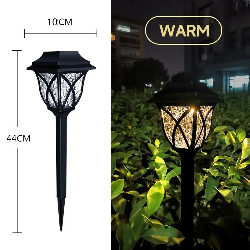 EcoShine Solarbetriebene Gartenlampe | LED Beleuchtung | Wasserdicht | Energieeffizient