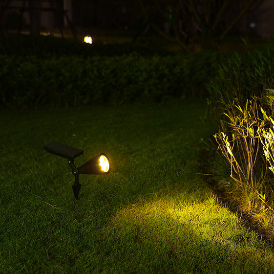 Solivora Solar LED Gartenstrahler | Wasserdicht | Solarbetrieben | Warm- & Kaltweißlicht