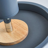 IronLume Industrial Flush Spotlight | Moderner Loft-Stil | 1-Licht Deckenleuchte | Robuste Beleuchtung für Zuhause