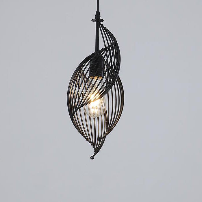 NautiloLux LED Pendelleuchte | Nordic Design | 1-Licht-Hängelampe im Schneckendesign | Eleganz für Wohn- & Essbereich