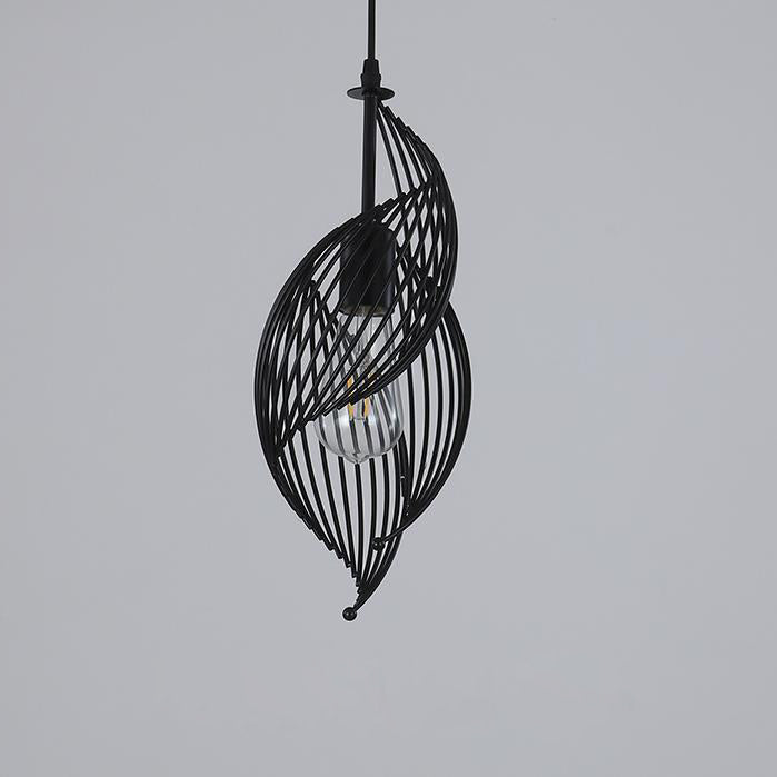 NautiloLux LED Pendelleuchte | Nordic Design | 1-Licht-Hängelampe im Schneckendesign | Eleganz für Wohn- & Essbereich