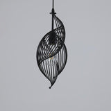 NautiloLux LED Pendelleuchte | Nordic Design | 1-Licht-Hängelampe im Schneckendesign | Eleganz für Wohn- & Essbereich