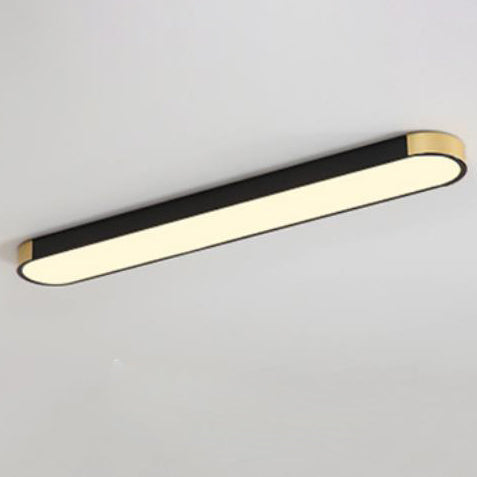 LumiForm Minimalistische LED Deckenleuchte | Rechteckige Ringform | Dimmbar & Modernes Design