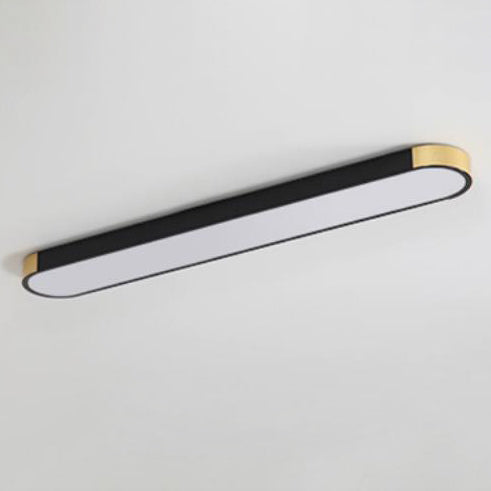 LumiForm Minimalistische LED Deckenleuchte | Rechteckige Ringform | Dimmbar & Modernes Design
