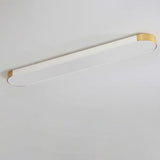 LumiForm Minimalistische LED Deckenleuchte | Rechteckige Ringform | Dimmbar & Modernes Design