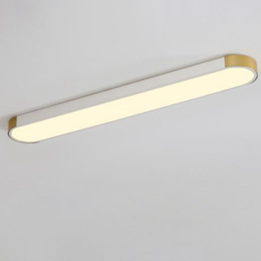 LumiForm Minimalistische LED Deckenleuchte | Rechteckige Ringform | Dimmbar & Modernes Design