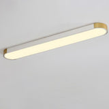 LumiForm Minimalistische LED Deckenleuchte | Rechteckige Ringform | Dimmbar & Modernes Design