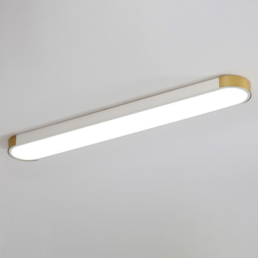 LumiForm Minimalistische LED Deckenleuchte | Rechteckige Ringform | Dimmbar & Modernes Design