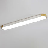 LumiForm Minimalistische LED Deckenleuchte | Rechteckige Ringform | Dimmbar & Modernes Design