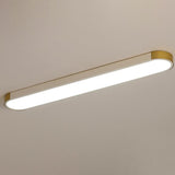 LumiForm Minimalistische LED Deckenleuchte | Rechteckige Ringform | Dimmbar & Modernes Design