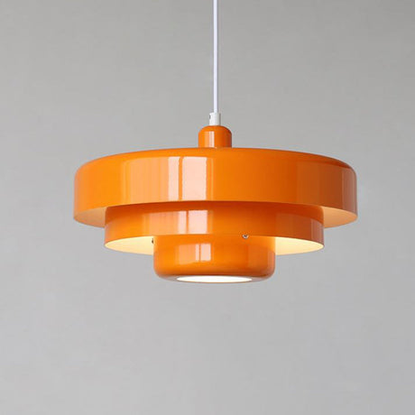 LayerLight Vintage Nordic Pendelleuchte | Mehrschichtiges Metall-Design | 1-flammige Hängelampe für Esszimmer & Küche