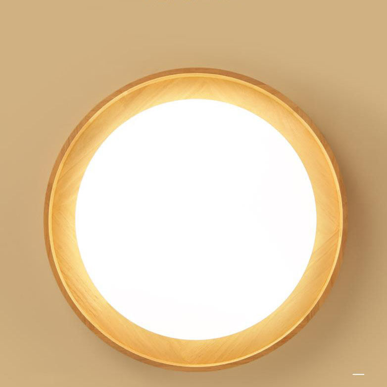 FantasiaLog Japanese Inspired LED Deckenleuchte | Minimalistisch | Warmes Licht | Dimmbar | Moderne Wohnzimmerbeleuchtung
