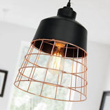 CageNova Geometrische Pendelleuchte | Nordic Design | Eisenkäfig | Einzigartige Beleuchtung